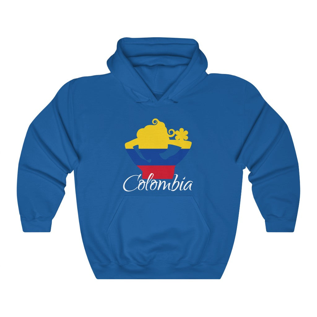 Colombia Lady Flag Hoodie Sweatshirt 2 - Unisex