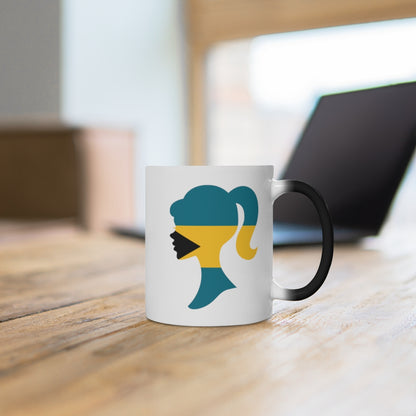 Bahamas Girl Color Changing Mug