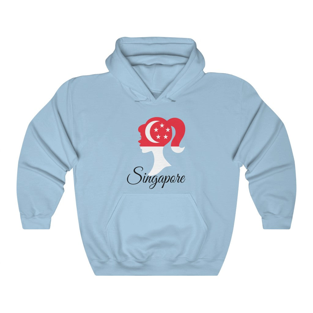 Singapore Girl Flag Hoodie Sweatshirt 1 - Unisex
