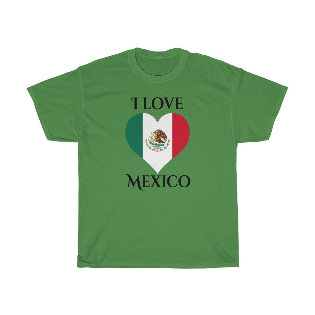 Mexico Heart Flag Standard Tee 1 - Unisex