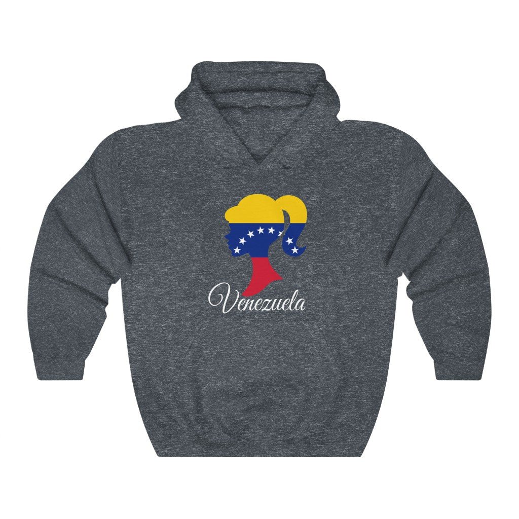 Venezuela Girl Flag Hoodie Sweatshirt 2 - Unisex