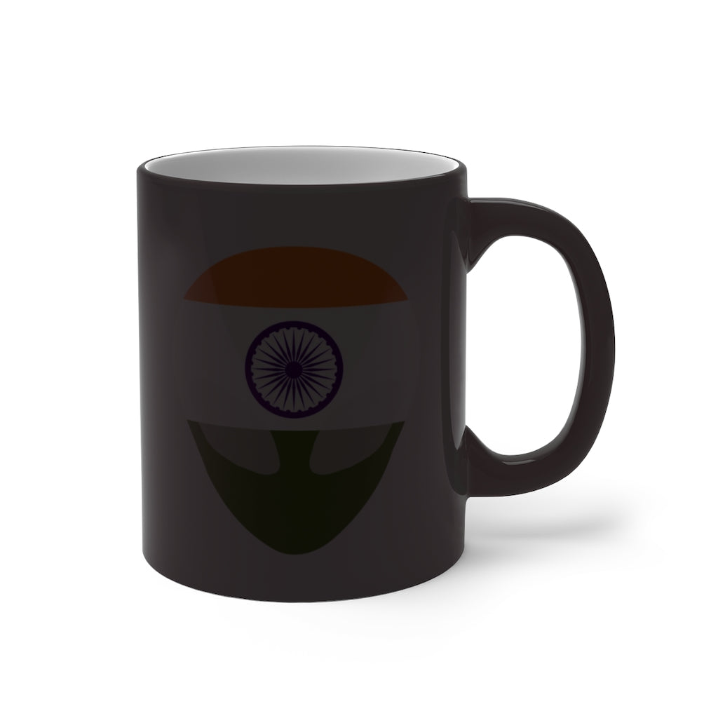 India Alien Color Changing Mug
