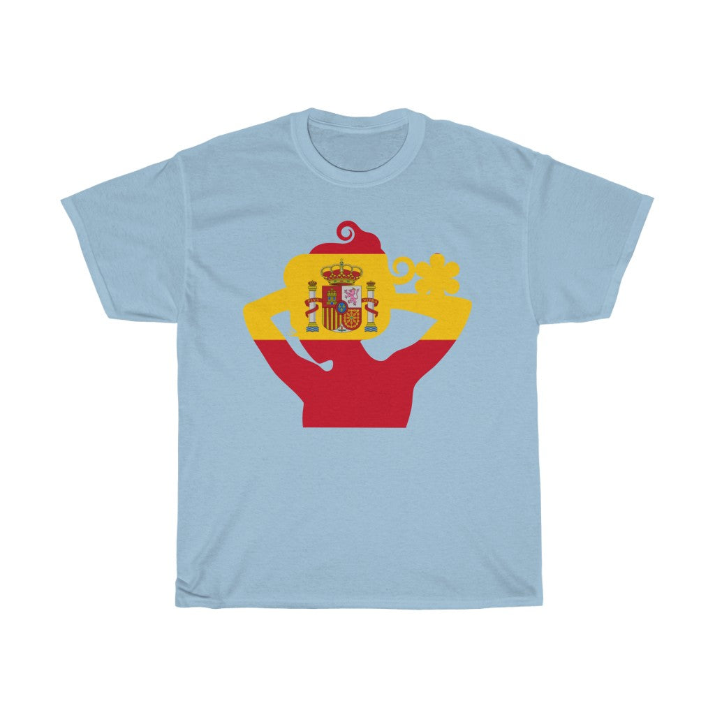 Spain Lady Flag Standard Tee - Unisex