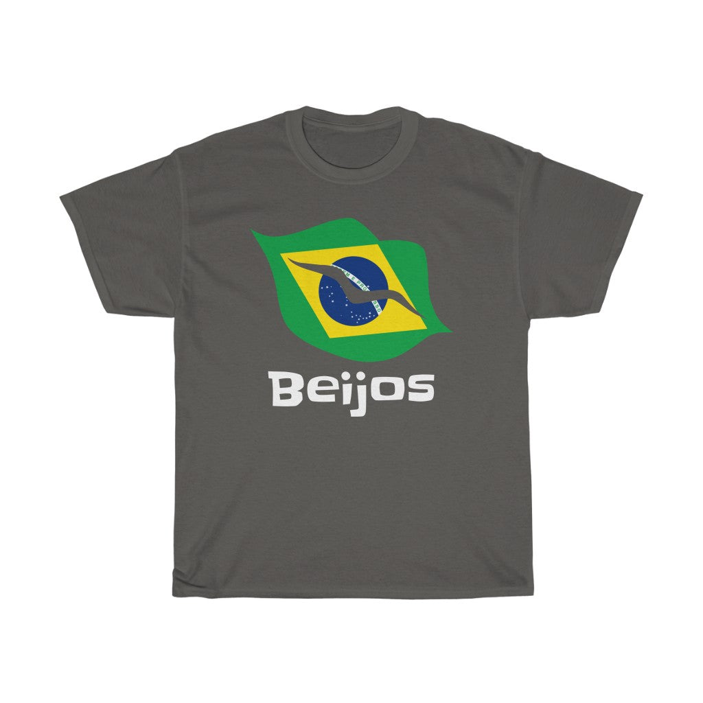 Brazil (Beijos) Lips Flag Standard Tee 2 - Unisex