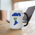 El Salvador Girl Color Changing Mug