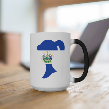 El Salvador Girl Color Changing Mug