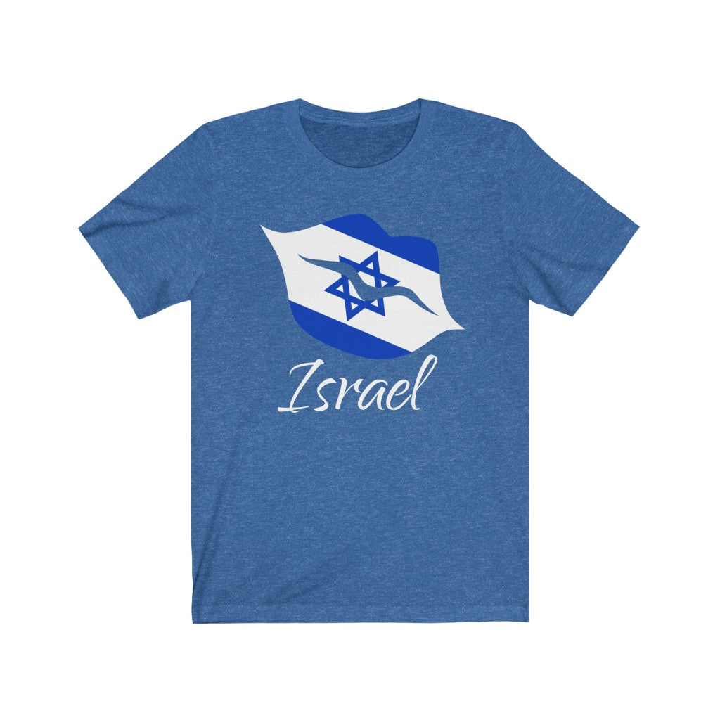 Israel Lips Flag Premium Tee 2 - Unisex