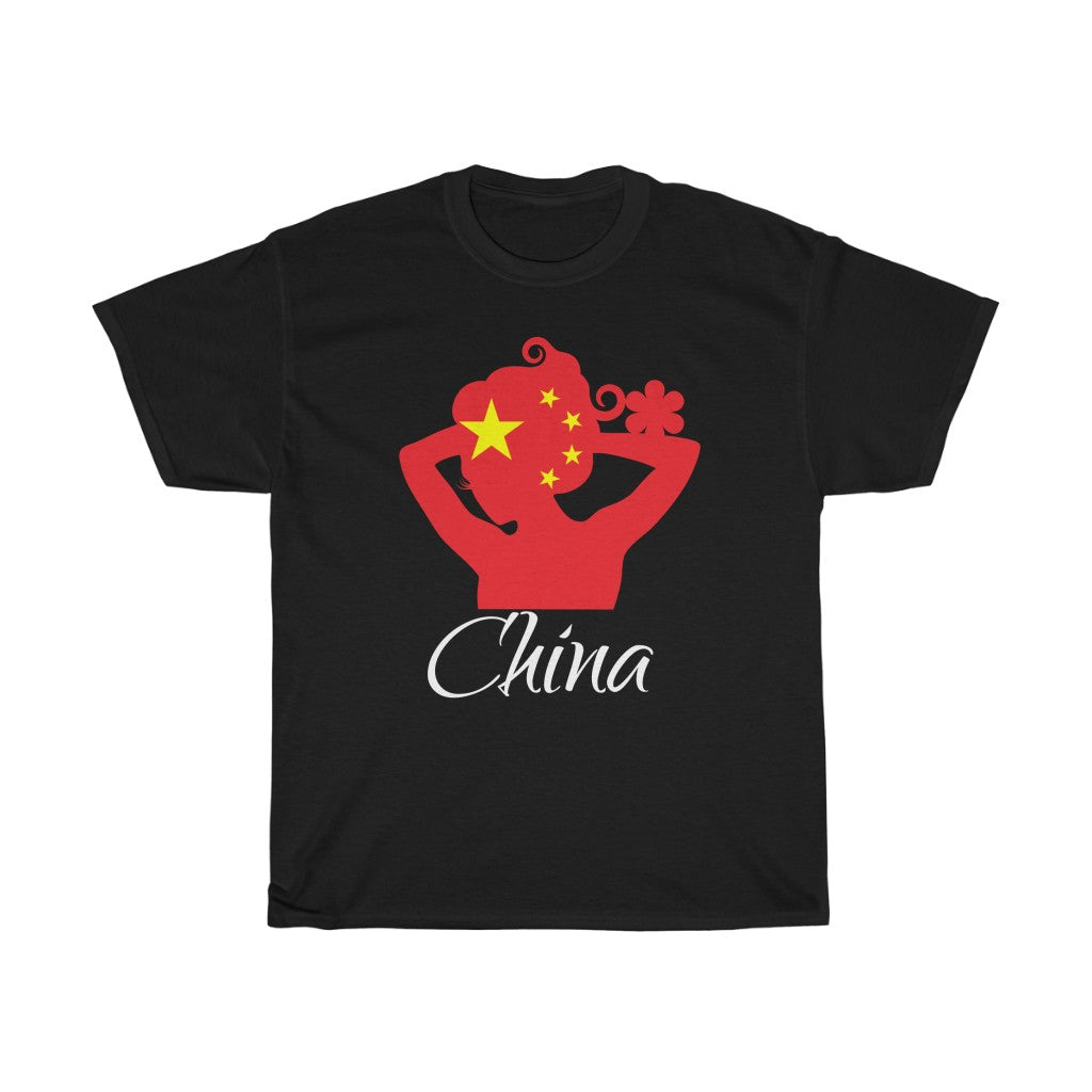 China Lady Flag Standard Tee 2 - Unisex