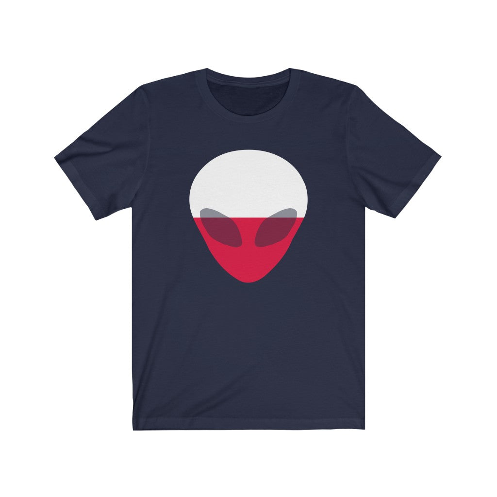Poland Alien Flag Premium Tee - Unisex