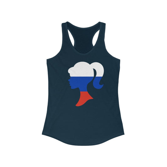Russia Girl Flag Tank - Women