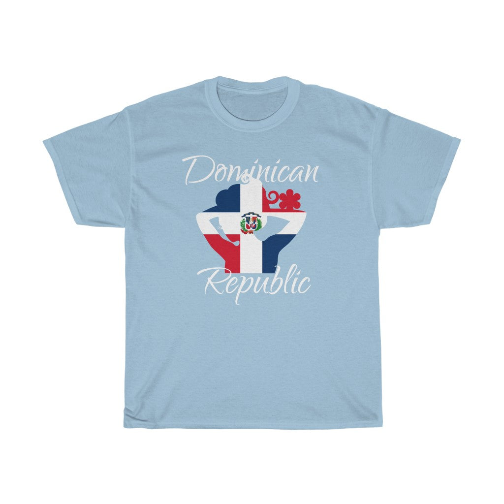 Dominican Republic Lady Flag Standard Tee 2 - Unisex