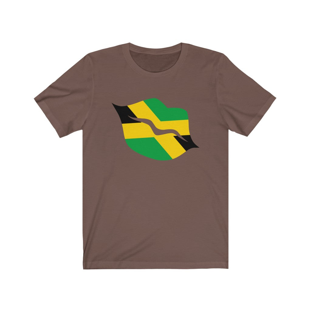 Jamaica Lips Flag Premium Tee - Unisex
