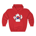 South Korea Lady Flag Hoodie Sweatshirt - Unisex