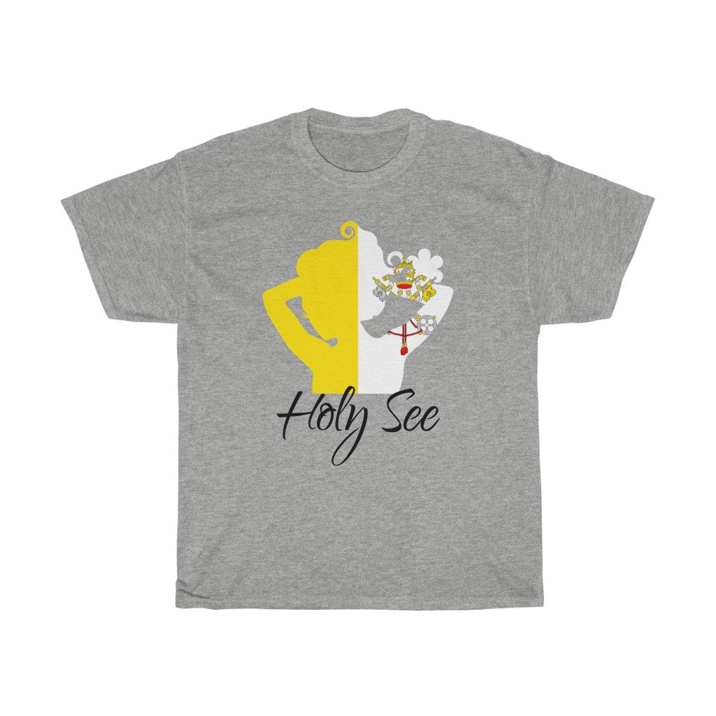 Holy See Lady Flag Standard Tee 1 - Unisex