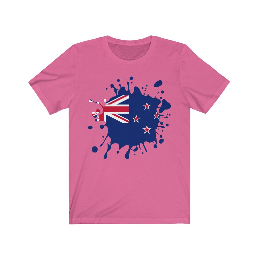 New Zealand Splat Flag Premium Tee - Unisex
