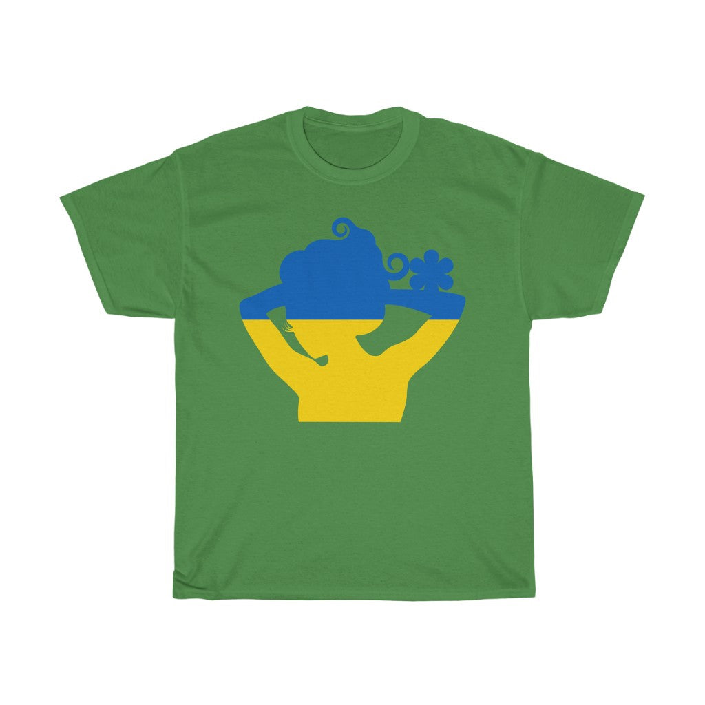 Ukraine Lady Flag Standard Tee - Unisex