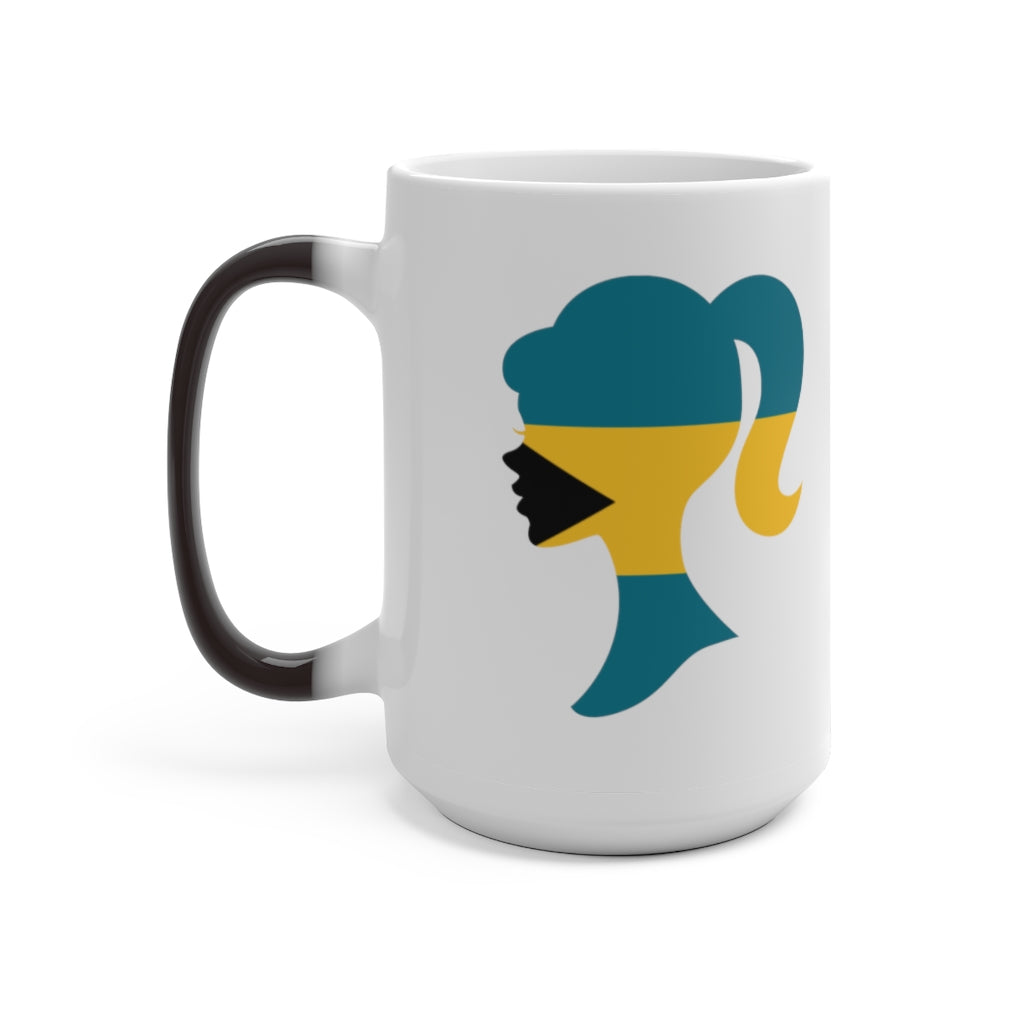 Bahamas Girl Color Changing Mug