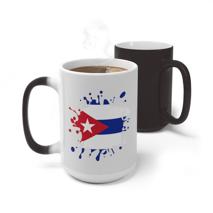 Cuba Splat Color Changing Mug