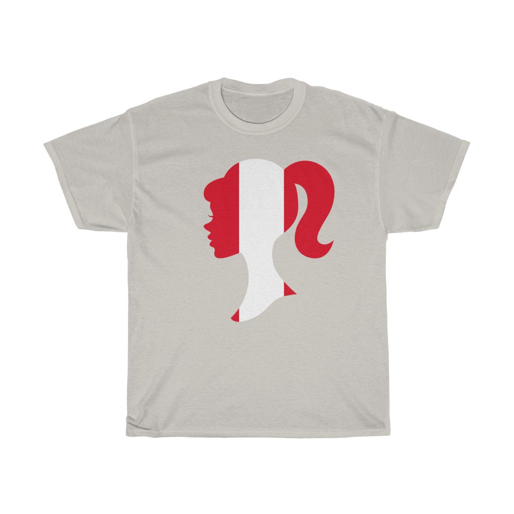 Peru Girl Flag Standard Tee - Unisex