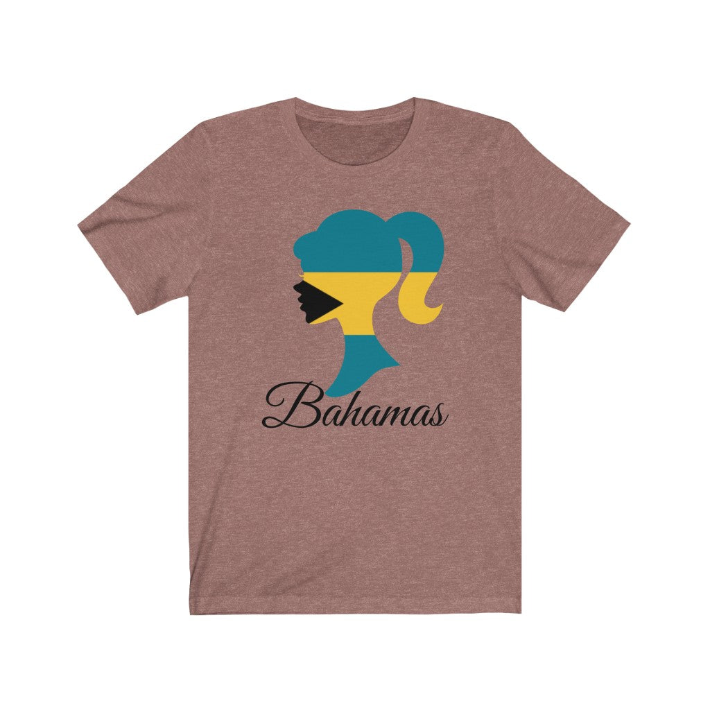 Bahamas Girl Flag Premium Tee 1 - Unisex
