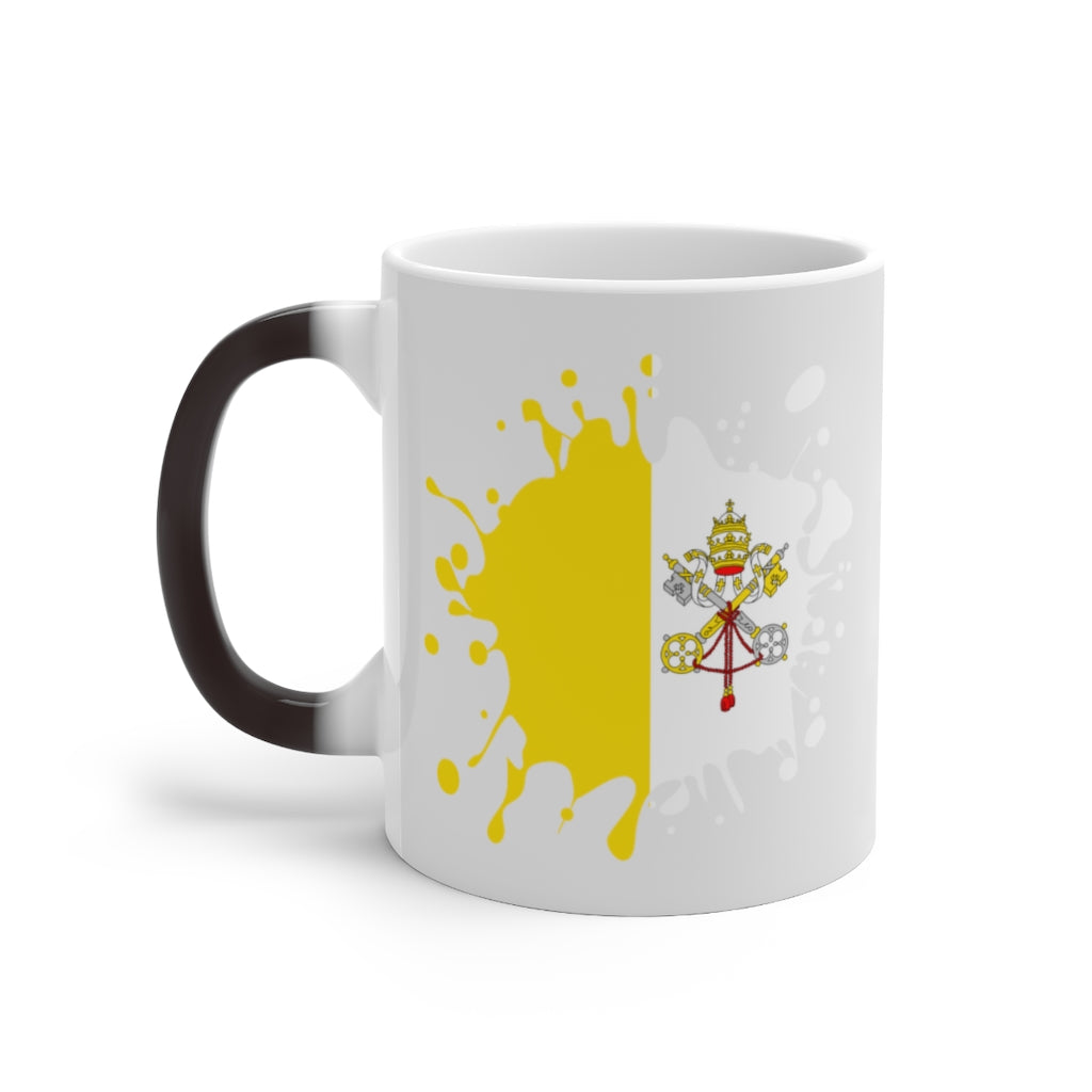 Holy See Splat Color Changing Mug