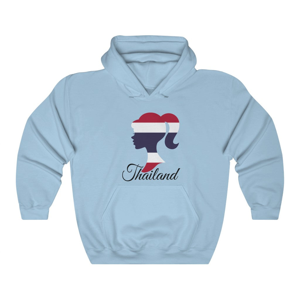 Thailand Girl Flag Hoodie Sweatshirt 1 - Unisex