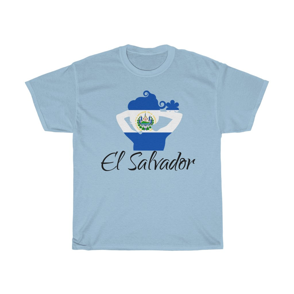 El Salvador Lady Flag Standard Tee 1 - Unisex