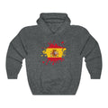 Spain Splat Flag Hoodie Sweatshirt - Unisex