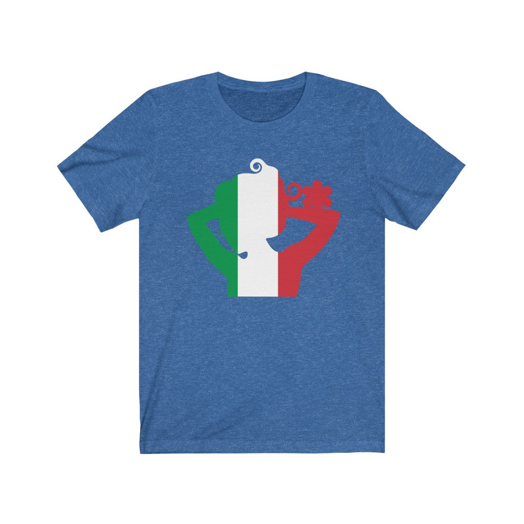 Italy Lady Flag Premium Tee - Unisex