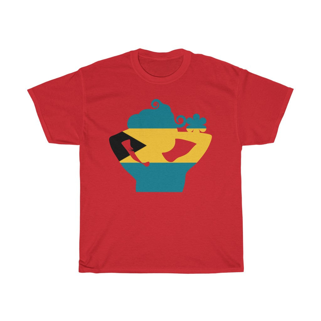 Bahamas Lady Flag Standard Tee - Unisex