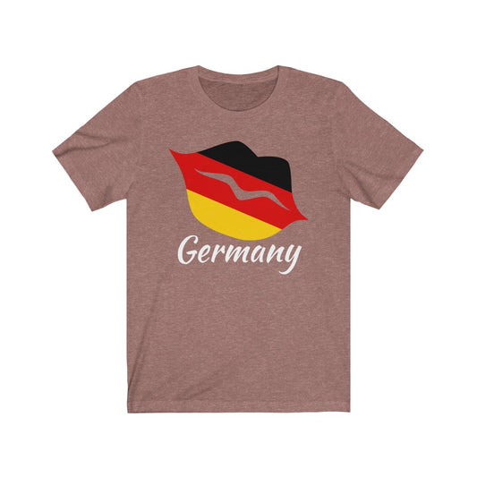Germany Lips Flag Premium Tee 2 - Unisex