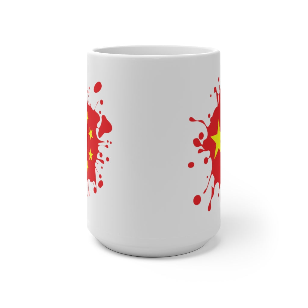China Splat Color Changing Mug