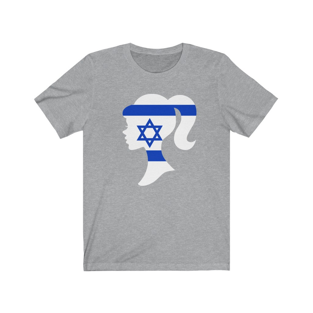 Israel Girl Flag Premium Tee - Unisex