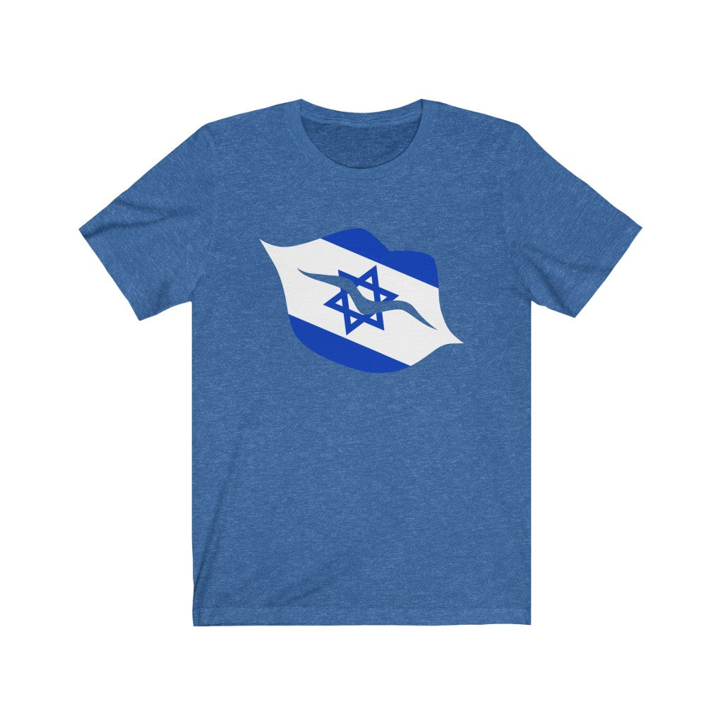 Israel Lips Flag Premium Tee - Unisex