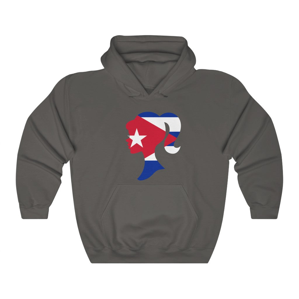 Cuba Girl Flag Hoodie Sweatshirt - Unisex