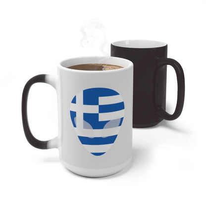Greece Alien Color Changing Mug