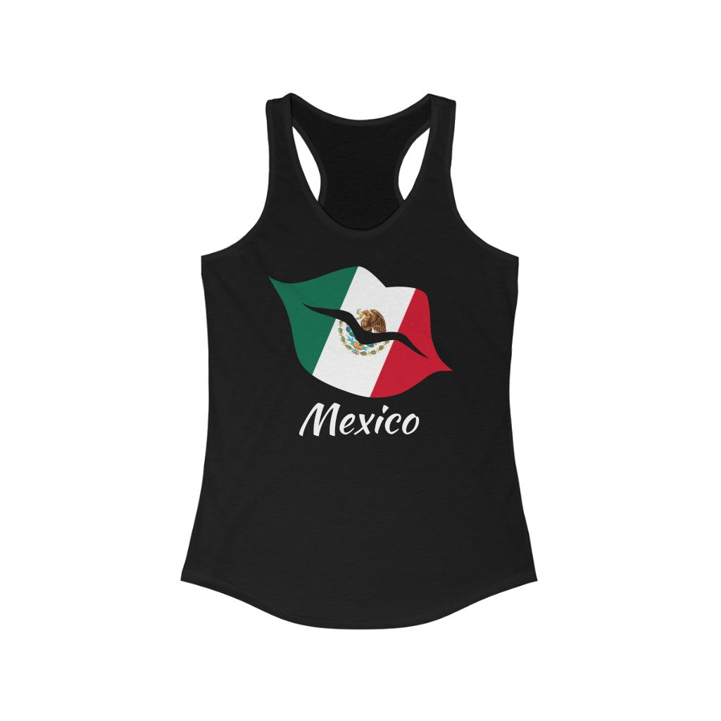 Mexico Lips Flag Tank 2 - Women