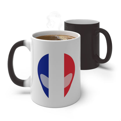 France Alien Color Changing Mug