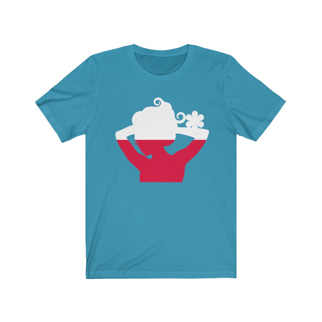 Poland Lady Flag Premium Tee - Unisex