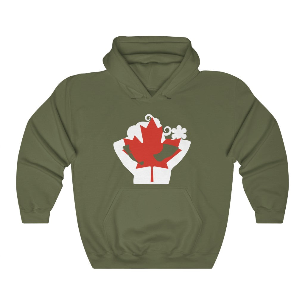 Canada Lady Flag Hoodie Sweatshirt - Unisex