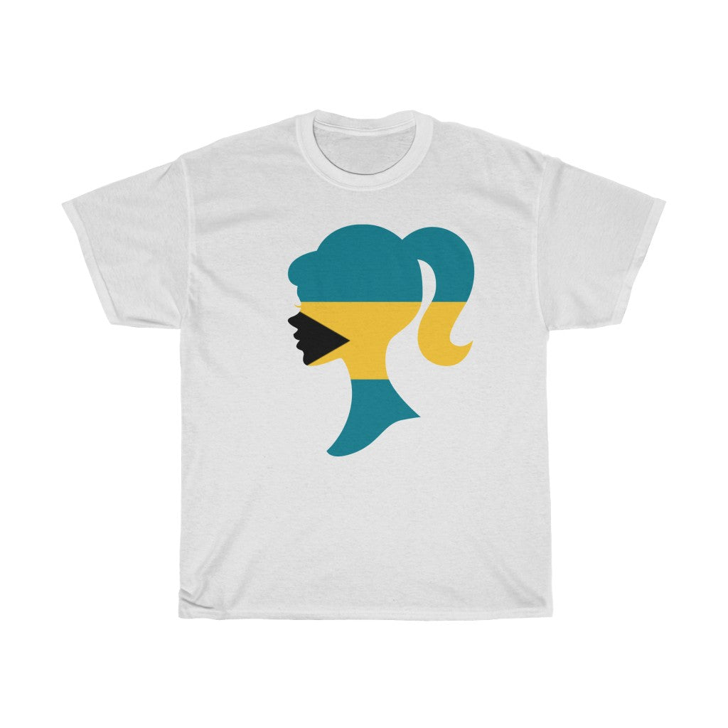 Bahamas Girl Flag Standard Tee - Unisex