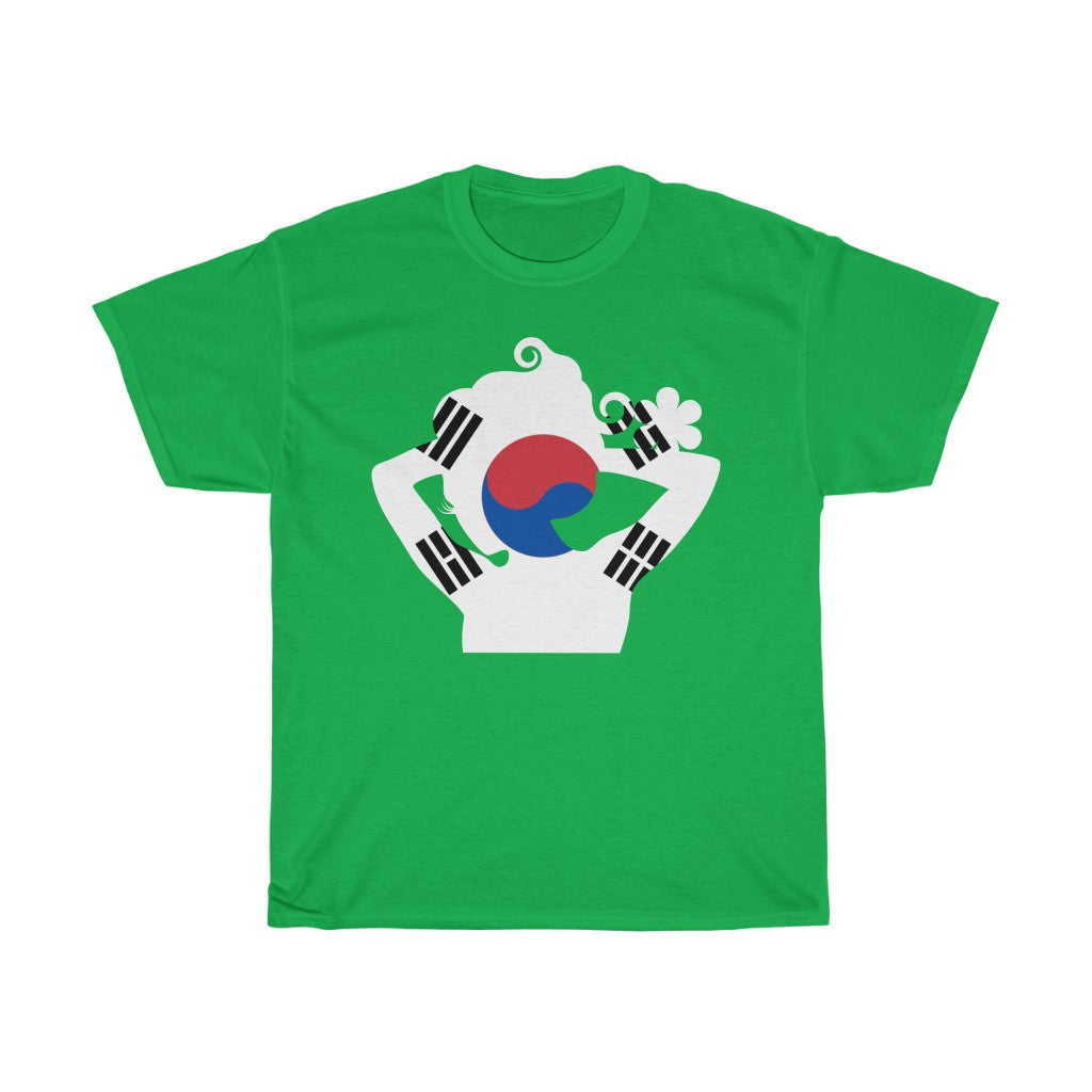 South Korea Lady Flag Standard Tee - Unisex