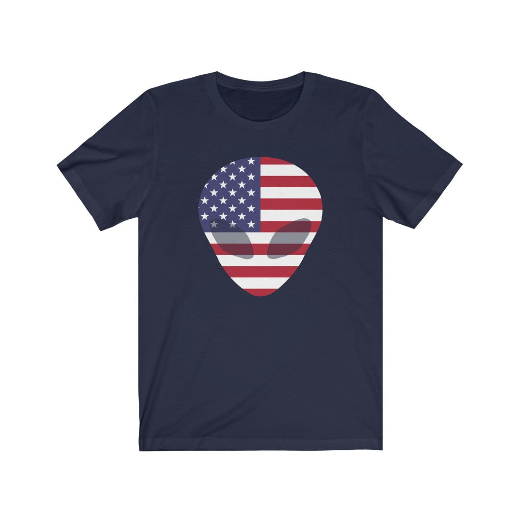 United States of America Alien Flag Premium Tee - Unisex
