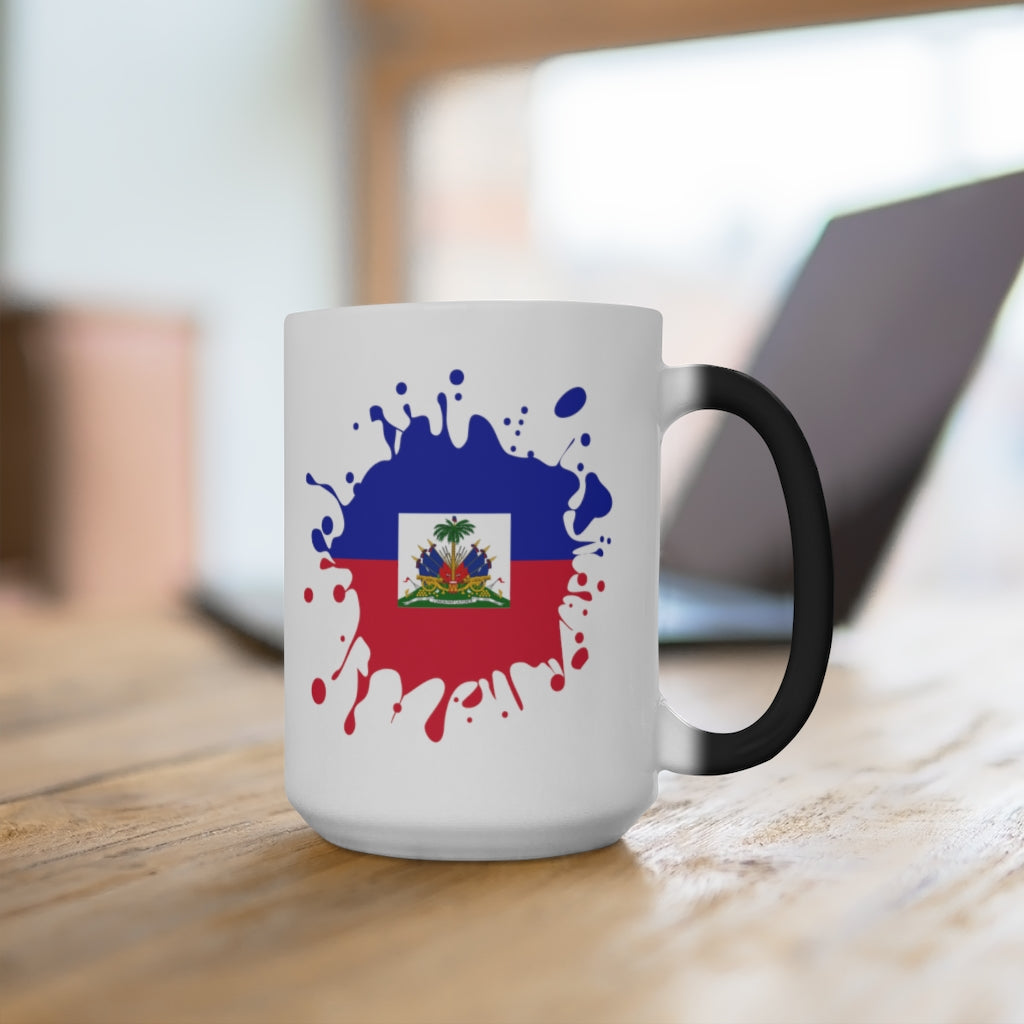 Haiti Splat Color Changing Mug
