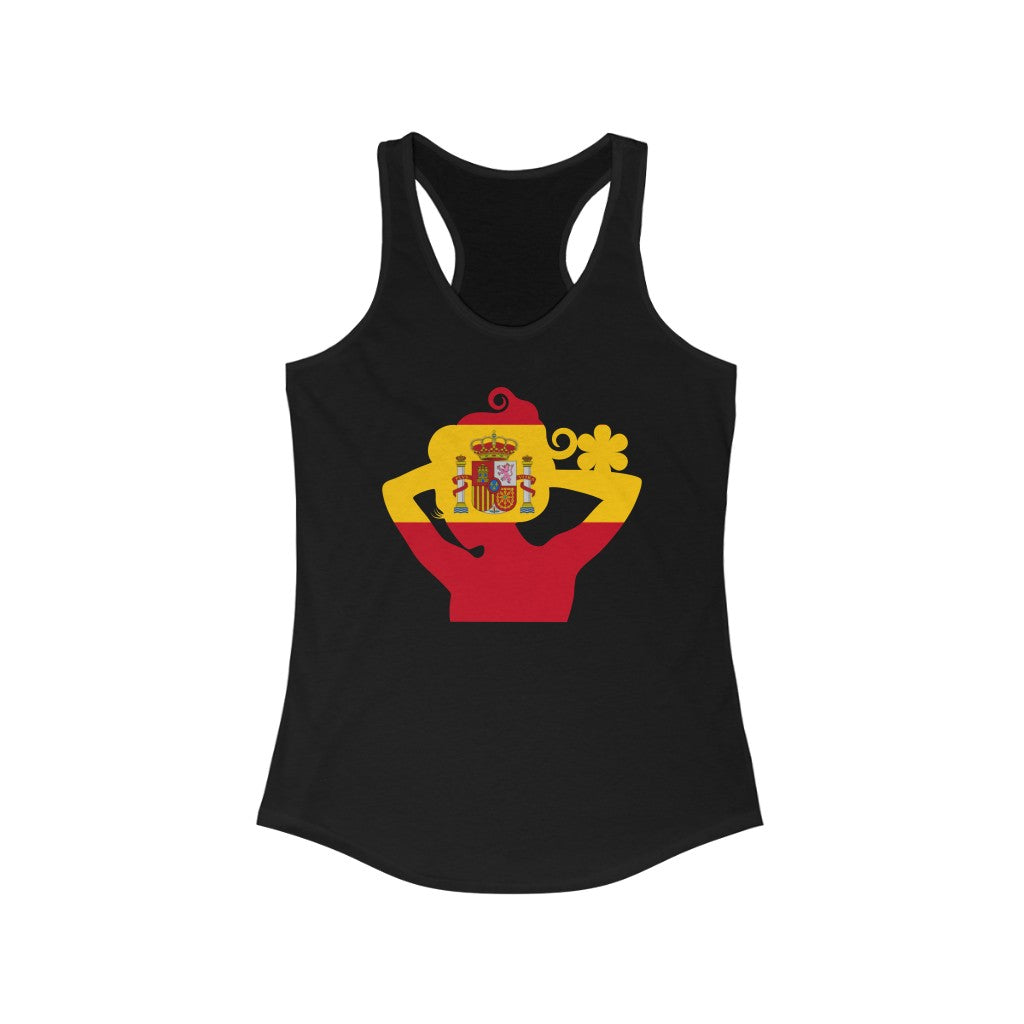 Spain Lady Flag Tank – Women