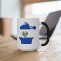 El Salvador Lady Color Changing Mug