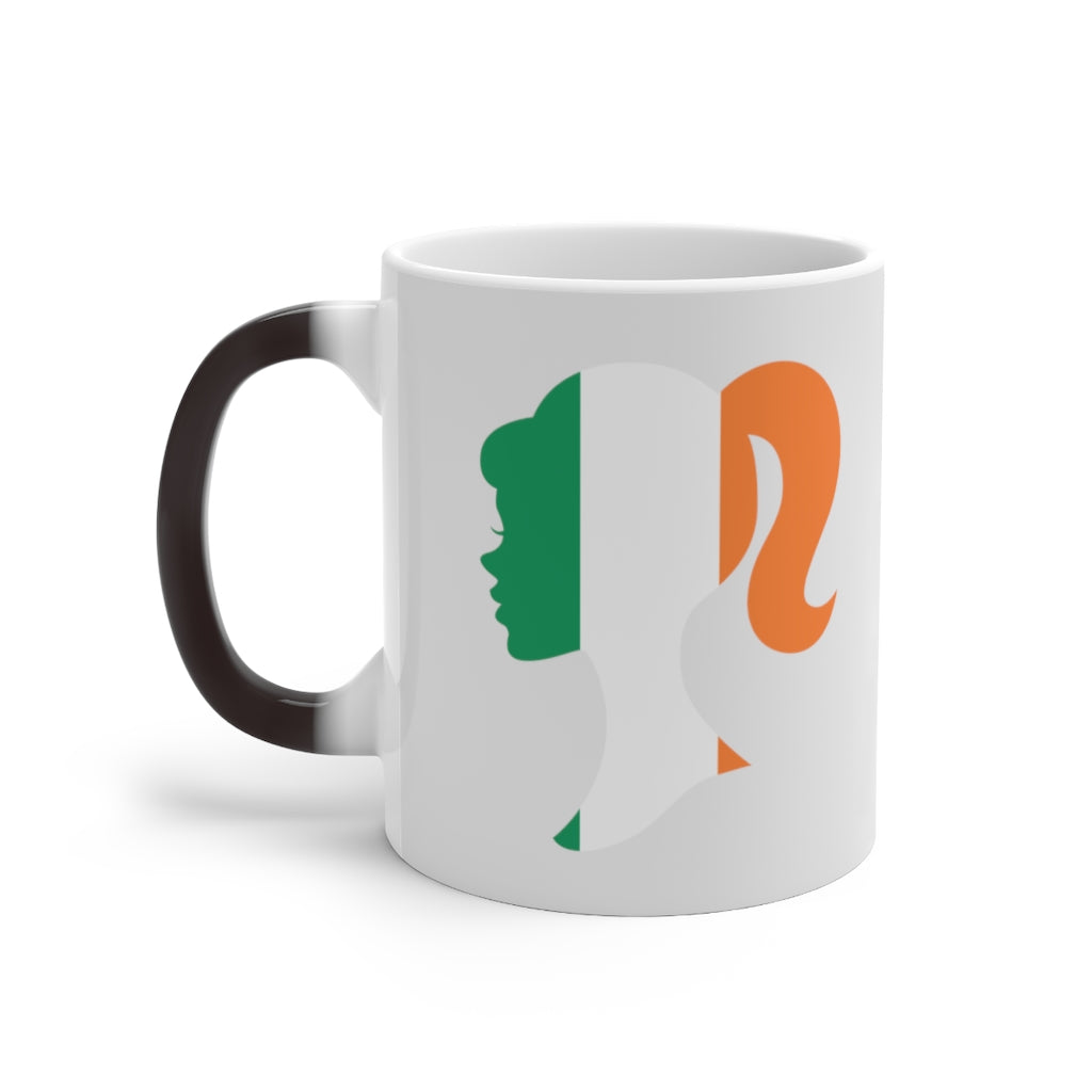 Ireland Girl Color Changing Mug