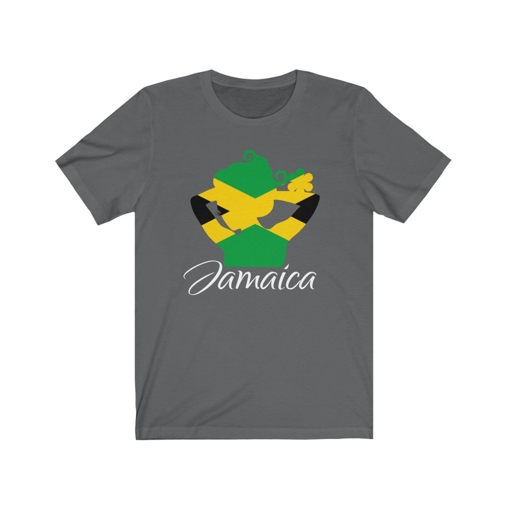 Jamaica Lady Flag Premium Tee 2 - Unisex