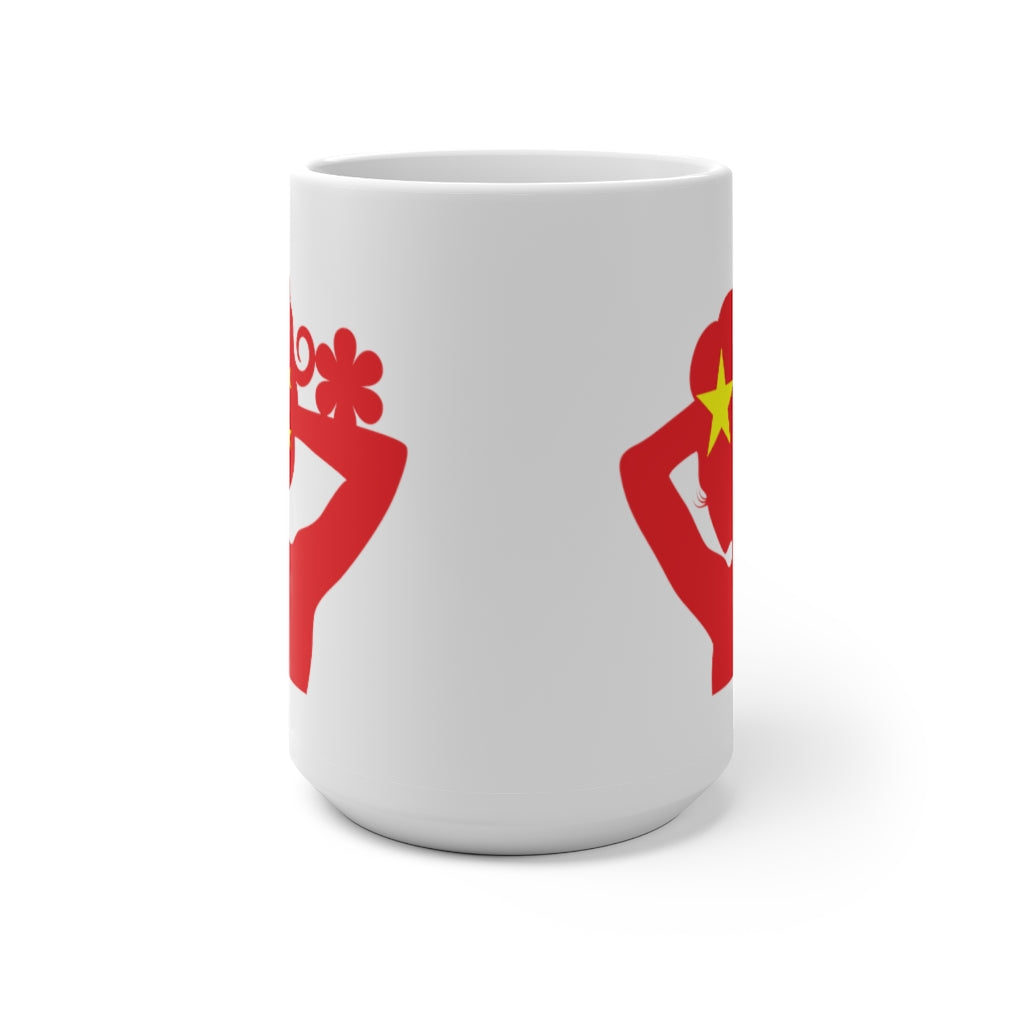China Lady Color Changing Mug