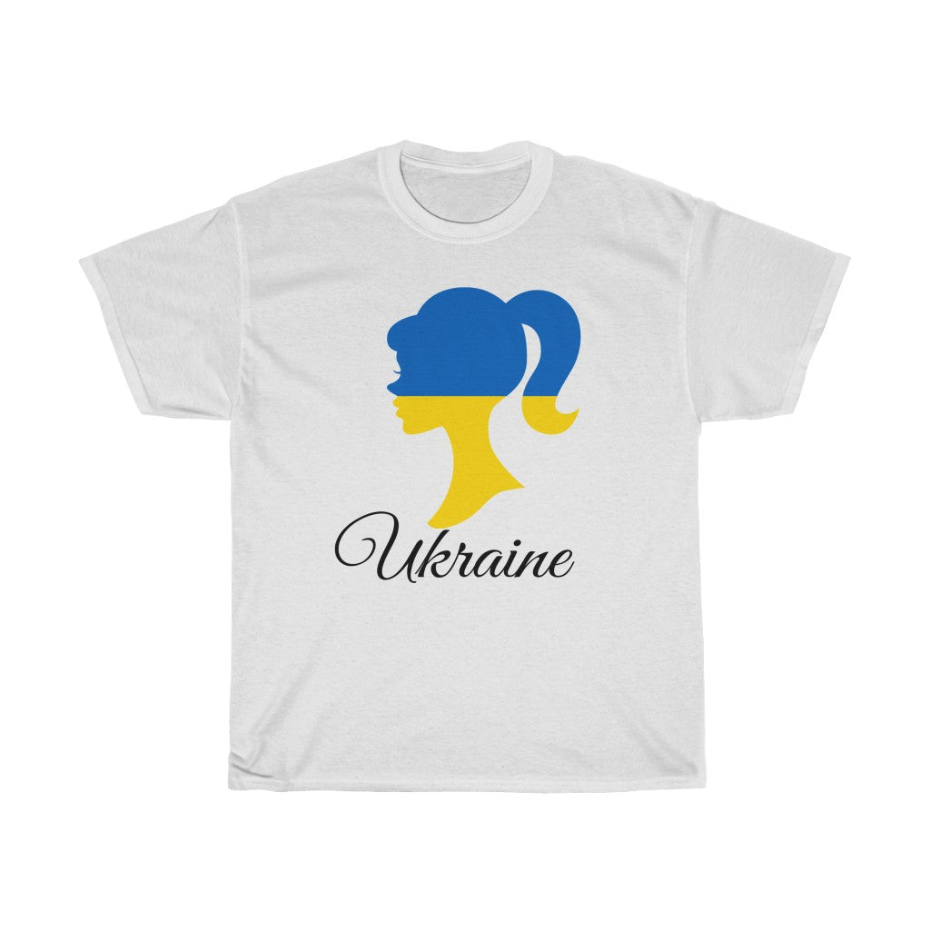 Ukraine Girl Flag Standard Tee 1 - Unisex